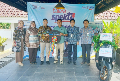 Bank BTN Bandar Lampung Serahkan Undian Grand Prize Batara Spekta