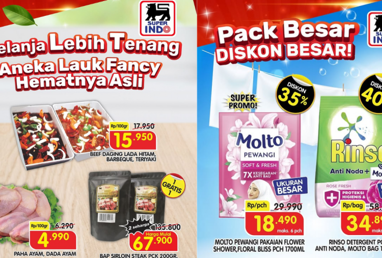Promo Superindo Weekday Minggu Ini 12-14 Mei 2025, Spesial Libur Waisak 2025 Paha Ayam dan Dada Ayam Mulai Rp4 Ribuan