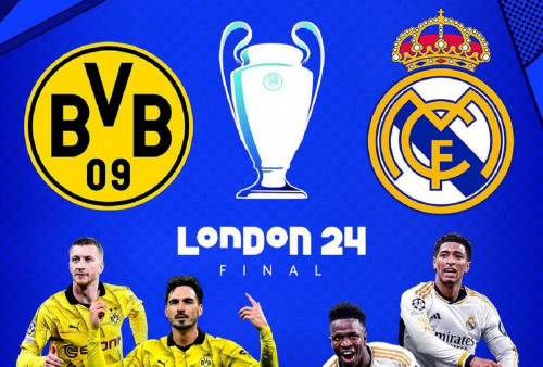 Jadwal Final Liga Champions 2023/24: Borussia Dortmund vs Real Madrid!