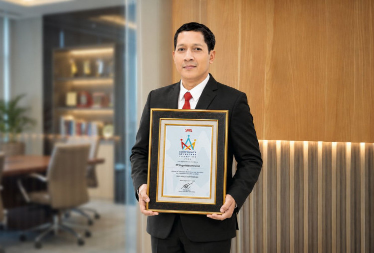Komitmen Perkuat Tata Kelola dan Reputasi, Pegadaian Raih Penghargaan Corporate Secretary Champion 2026