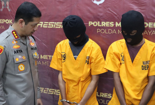 Diduga Terlibat Jaringan Narkoba, Dua Orang Diamankan di Depok