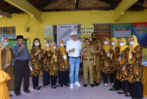 Musa Ahmad Tinjau Kesiapan Bandar Agung di Lomba Kampung Tingkat Provinsi