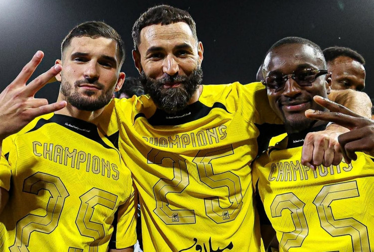 Benzema Bawa Al Ittihad Juara Liga Pro Saudi setelah Tumbangkan Al Raed 1-3