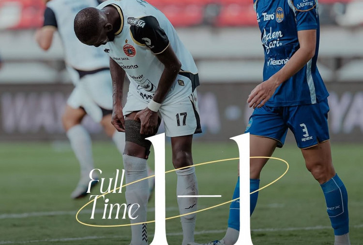 PSIM vs Persija 1-1, Macan Kemayoran Gagal Curi Kemenangan