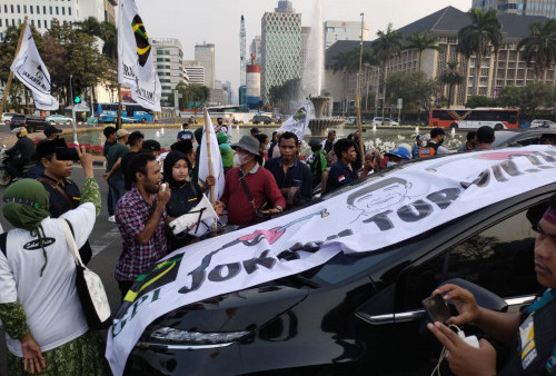 Gerakan Pemuda Islam: BBM Naik, Jokowi Turun! Berujung 5 Anggota Ditangkap Polisi