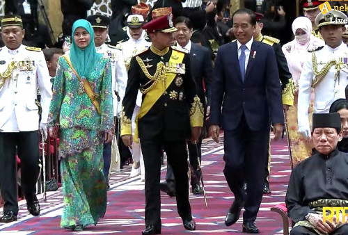 Jokowi Hadiri Resepsi Pernikahan Pangeran Mateen Sekaligus Promosi IKN ke Investor Brunei