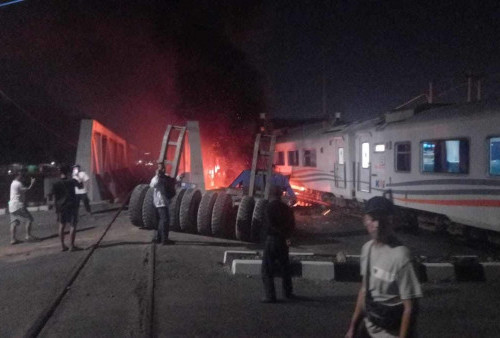 Daftar Keterlambatan Kereta Api Usai Tabrakan di Semarang