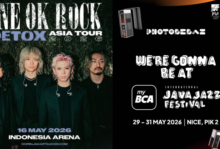 4 Daftar Konser Mei 2026, ONE OK ROCK hingga Java Jazz Festival