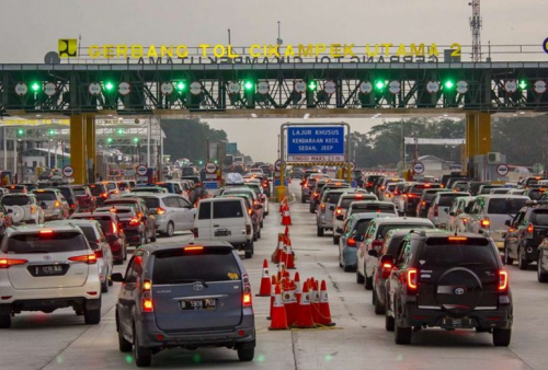 Kondisi Terkini di Ruas Tol Jakarta-Cikampek, Pagi Ini Berlaku Contraflow dan One Way