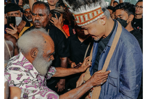 Kampanye Perdana Ganjar ke Merauke, Sampaikan Program Satu Desa Satu Puskesmas