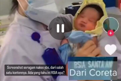 Viral Video Cubit Pipi Bayi, Nakes Ini Dikecam Warganet