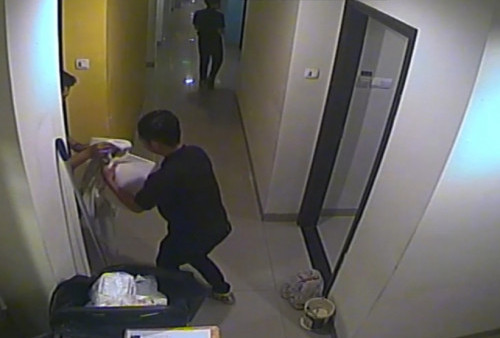 Tersangka Pembunuh Wanita Dalam Koper Terekam CCTV Minta Ganti Handuk