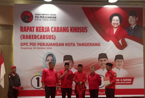 Dikukuhkan Sebagai Kader PDIP, Maryono Gabung Karena 3 Hal Ini