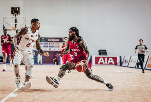 Usai Kalahkan Vietnam, Timnas Basket Putra Melaju ke Semifinal