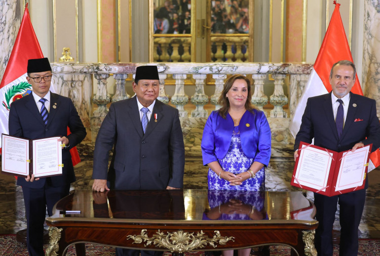 Awali Kunker ke Peru, Presiden Prabowo dan Presiden Dina Boluarte Bahas Ekonomi, Sosial, Hingga IKN