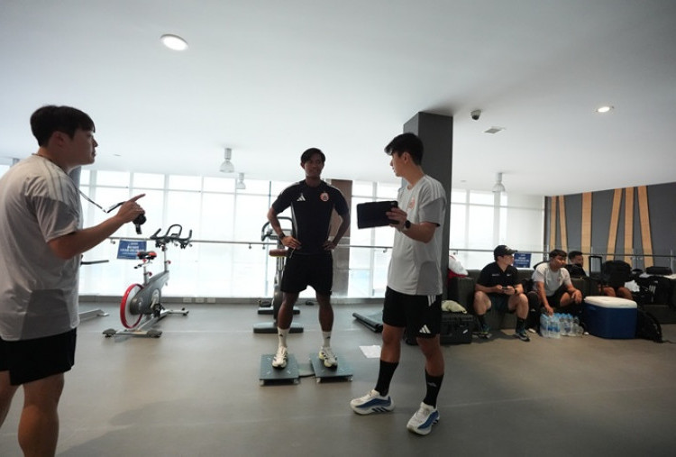 Shin Tae-yong Geber Fisik Pemain Persija di TC Thailand, Begini Latihan Rutinnya 