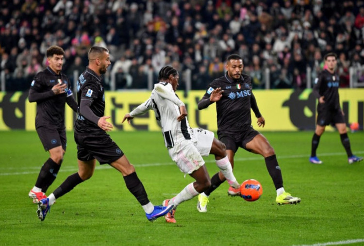 Juventus Hajar Napoli 3-0, Panaskan Papan Atas Serie-A