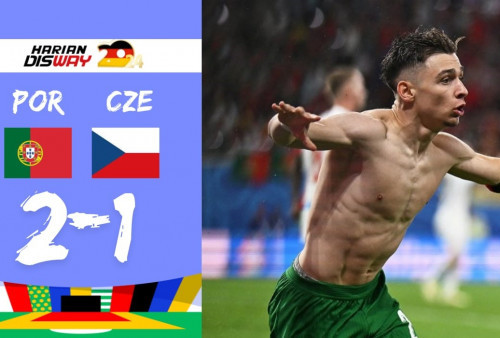 Portugal vs Ceko 2-1: Bukan Cristiano, Francisco Conceicao yang Selamatkan Selecao das Quinas
