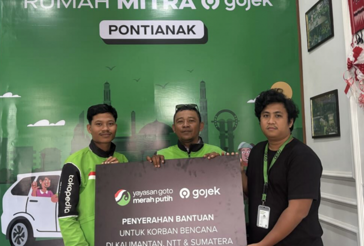 Gojek Bergerak! Bantuan Disalurkan untuk Mitra Driver Terdampak Gempa NTT dan Karhutla