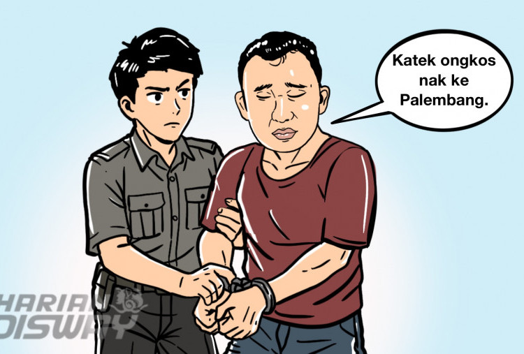 Kisah Pelarian Perampok-Pembunuh Bos Kerupuk Palembang: Buron Katek Ongkos