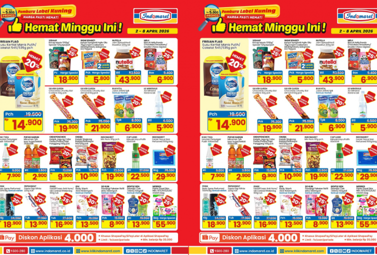 Katalog Promo Indomaret Terbaru Minggu ini 6-12 April 2026, Serbu Gentle Gen Deterjen Cair Cuma Rp13 Ribuan!