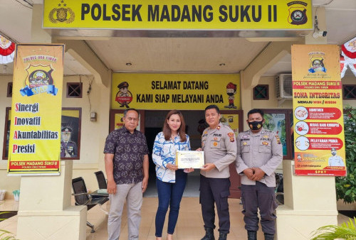 Aktif Dalam Program Polri Presisi, Kapolsek IPTU Arie Gusman Terima Penghargaan dari Pengacara