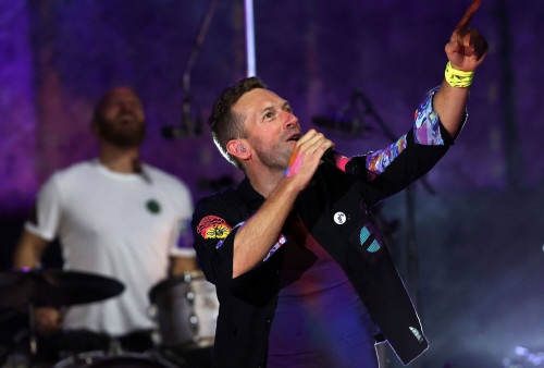 Siap-Siap Karaoke Bareng Coldplay, Inilah Daftar Lagu Konser Tur Music of the Spheres 
