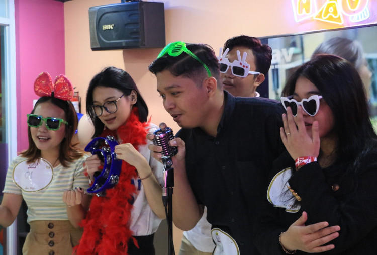 Anak-Anak Ditantang NAV Karaoke Keluarga dalam Audisi NAV Superstar di KidZania Surabaya 