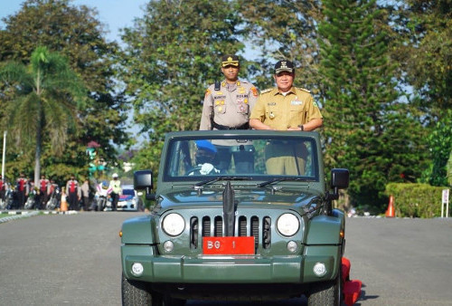 Gubernur Sumsel Bicara Tamu Istimewa,   1.200 Personel Pasukan Pengamanan FORNAS VI Siaga 