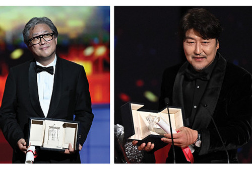 Menang Cannes, Park Chan-wook dan Song Kang-ho Disambut Bak Pahlawan Nasional 