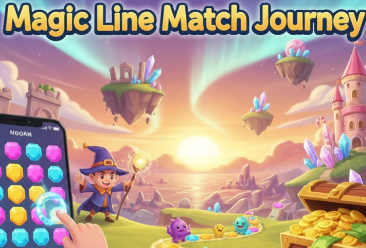 Tutorial Game Penghasil Saldo DANA Magic Line Match Journey, Cair Rp2 Juta!