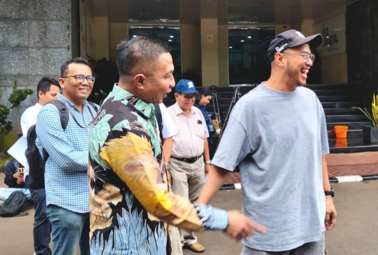 Komika Pandji Senang Bertemu dengan Pelapor Kasus 'Mens Rea'