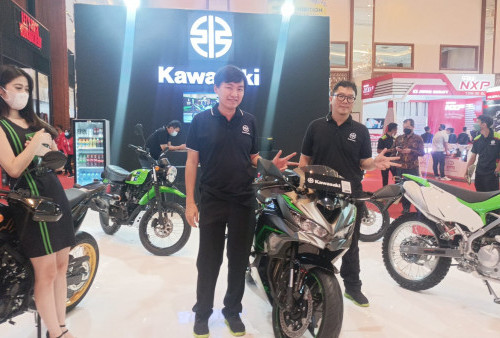 Kawasaki Kasih Potongan Harga New KLX230S dan KLX230SM di IMOS 2022