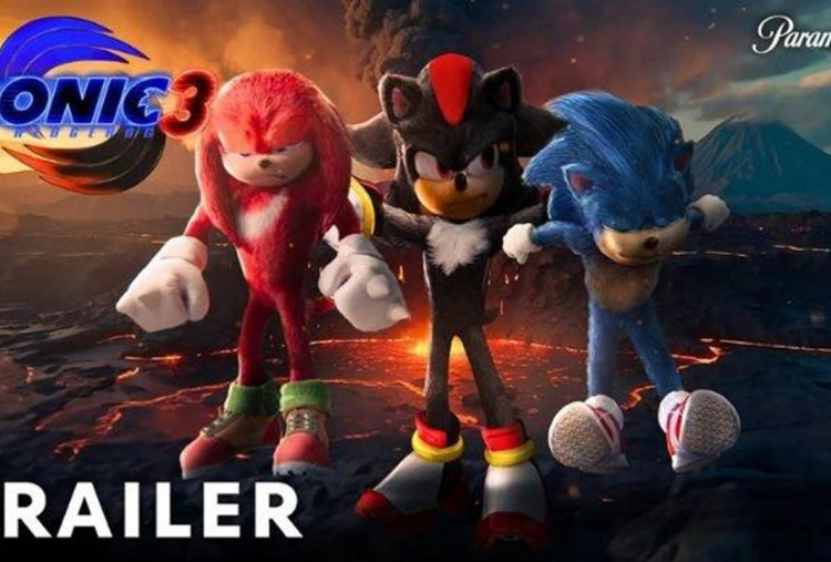 Sonic The Hedgehog 3, Incar Potensi Pembukaan Rekor Pendapatan Rp 1,1 Triliun