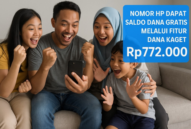 CEK SEKARANG! Kamu Dapat Saldo DANA Gratis Rp772.000, Simak Cara Klaim Aman DANA Kaget Tanpa Aplikasi Tambahan