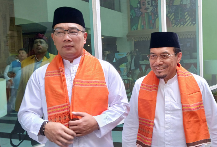 Survei Disway: Elektabilitas Ridwan Kamil 44%, Ungguli Pramono 40%