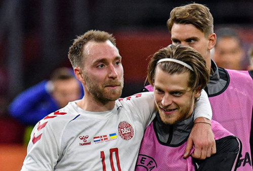 Comeback Christian Eriksen Usai Divonis Jantung, Kemas Gol Impresif saat Denmark Kontra Belanda