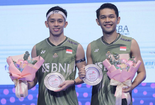 Singapore Open 2024: Fajar/Rian Tak Berkutik dari Pasangan Ketiga Tiongkok, Gelar Super 750 Melayang