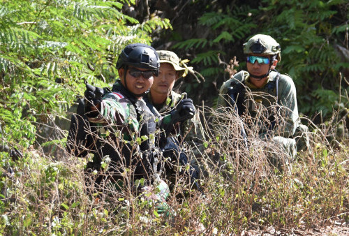 Patroli tempur merupakan salah satu materi yang dilatihkan dalam Latihan Gabungan Bersama (Latgabma) Super Garuda Shield (SGS) 2023 yang bertujuan meningkatkan profesionalisme pada latihan jungle patrol (patroli hutan) prajurit Marinir Indonesia, Singapore Army dan Japan Ground Self-Defense Force (JGSDF).