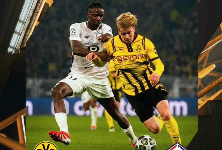 Liga Champions Dortmund vs LOSC Lille 1-1: Finalis Tahun Lalu Terancam Kandas 