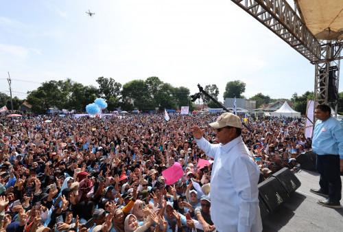 Kampanye di Hadapan Ribuan Masyarakat Majalengka, Prabowo: Saya Akan Melanjutkan Program Pak Jokowi