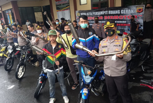 Brigez, XTC, Arkilyz, Black Baron dan BSC di Kota Tasikmalaya Dukung Polisi Berantas Geng Motor