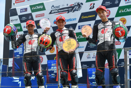 Pembalap Indonesia Raih Kemenangan di Seri 4 Balap TTC 2022 Thailand
