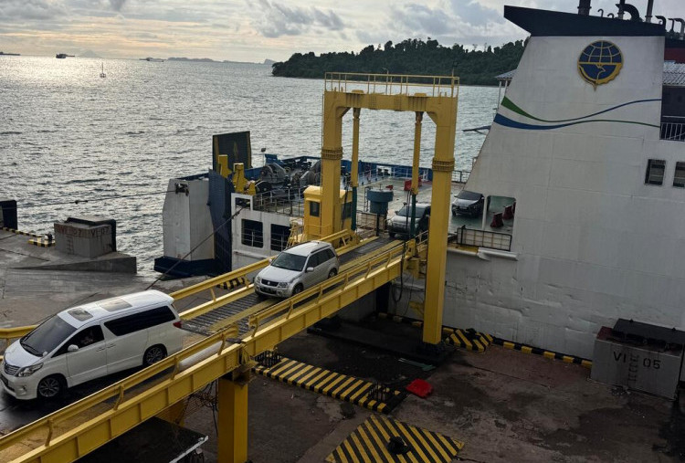 Libur Nataru, Trafik Sepeda Motor via Ciwandan Mulai Padat