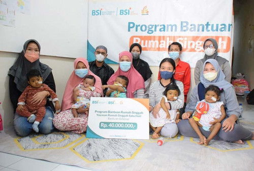 BSI dan Laznas BSM Umat Beri Bantuan Rp80 Juta untuk Dua Rumah Singgah 
