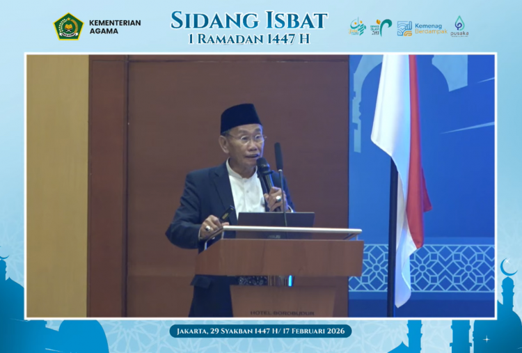 Kemenag: Tanggal 18 Februari Belum Masuk Bulan Ramadan Berdasarkan Hisab dan Rukyat