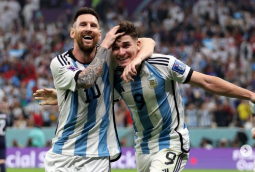 Hasil Babak Pertama Argentina vs Prancis Final Piala Dunia, Lionel Messi Tampil Gacor Cetak Satu Gol!