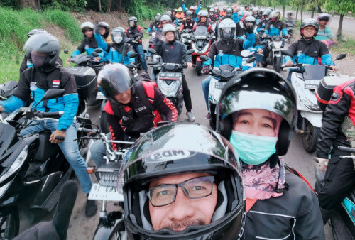 One Day Trip Kiec Bikers Jelalahi Area Ikonik Banten Ujung Kulon