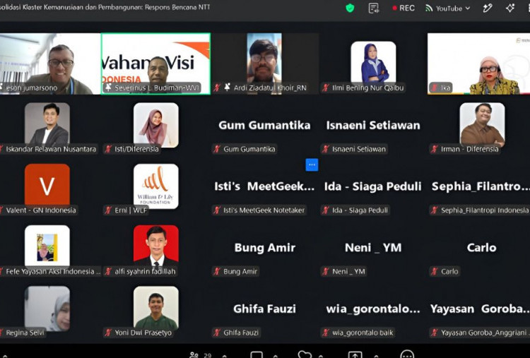 Sesi Konsolidasi Bersama PFI untuk Gempa NTT, Ungkap Jaringan Komunikasi yang Sulit dan Terbatasnya Nakes