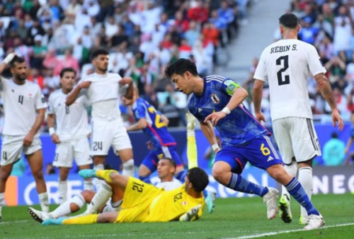Irak Secara Mengejutkan Bekuk Jepang 2-1 Grup D Piala Asia 2023, Singa Mesopotamia Lolos ke 16 Besar